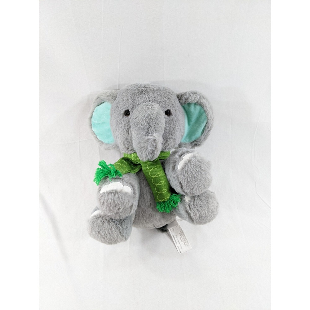 Animal Adventure Classic‎ Elephant Gray Stuffed Animal 12" Plush